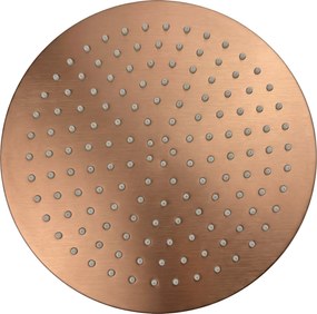 Rea Rea, okrúhla dažďová sprchová hlavica, JS-P014BRG, 30cm, medená matná, REA-P8605