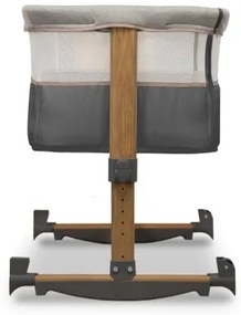 Lionelo - Detská postieľka 3v1 LEONIE šedá/čierna