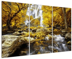 Obraz jesennej krajiny na stenu