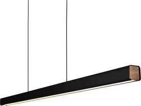 Toolight Toolight, LED stropné svietidlo 100cm, 15W, APP1448-CP, čierna matná, OSW-03900