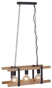 Leuchten Direkt 15683-79 - Luster na reťazi EDITH 3xE27/60W/230V