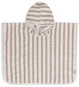Osuška pončo Stripe Wild Rose