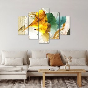 Obraz - Listy (150x105 cm)