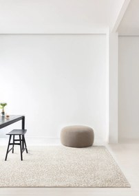 Osta, Kusový koberec Piazzo 12268 100, 120x170, biela, obývacia izba