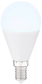 Múdra stmievateľná LED žiarovka s RGB funkciou Globo, E14, 4,5 W, teplá biela-studená biela