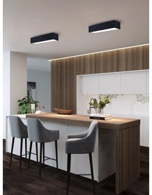 Immax NEO 07074-60-LED Stmievateľné stropné svietidlo CANTO 34W/230V čierna Tuya+DO