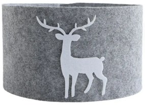 Obal na vianočný stromček DEERBOX so sobom, sivý