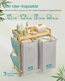 Kôš na bielizeň RLH100G02