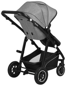 Lionelo - Kombinovaný kočík 3v1 BIANKA Grey Stone