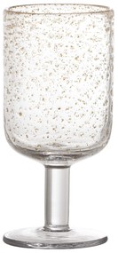 Bloomingville Pohár na víno Bubbles Clear 380 ml
