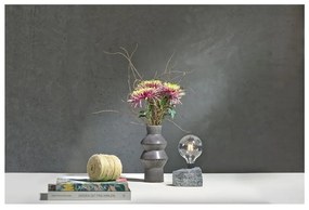 Tmavomodrá kameninová váza Villa Collection Rost, výška 30 cm