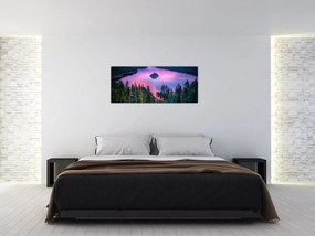 Obraz - Jazero Tahoe, Sierra Nevada, Kalifornia, USA (120x50 cm)