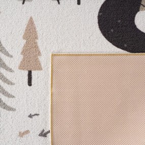 Krémovobiely prateľný detský koberec 140x200 cm Coco 1135 – Ayyildiz Carpets