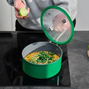 Hrniec s pokrievkou/s keramickým povrchom na indukčný varič 2,4 l Meda 3.0 – FABINI