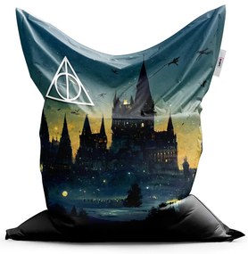 Sablio Sedací vak Classic Nočný Rokfort - 200x140 cm