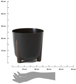 Květináč MOSS ECO I 26 cm černý