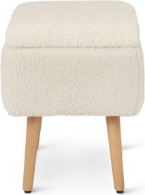 Taburetka s úložným priestorom