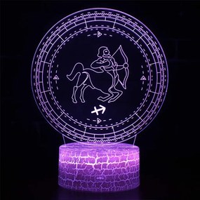 3Dmix 3D-MTV117 - Motív pre 3D LED nočnú lampu - znamenie zverokruku Strelec