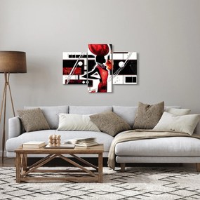 Obraz maľby starovekej dámy (90x60 cm)