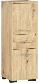 Kúpeľňová skrinka FIN 30 2D 1SZ dub artisan