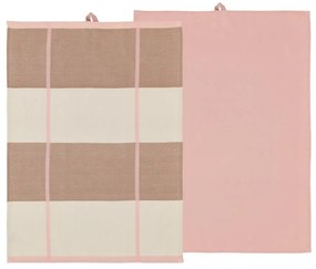 Bavlnené utierky v súprave 2 ks 50x70 cm Blocks – Södahl