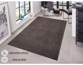 Antracitovosivý koberec Hanse Home Pure, 200 x 300 cm