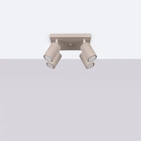 Brilagi - Bodové svietidlo CRESTO 4xGU10/10W/230V taupe