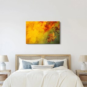 Obraz - Jesenné listy (90x60 cm)