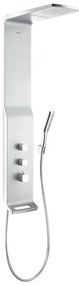 Hansgrohe Raindance, sprchový panel Lift 180 2jet na stenu, biela/chrómová, HAN-27008400