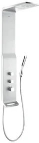 Hansgrohe Raindance, sprchový panel Lift 180 2jet na stenu, biela/chrómová, HAN-27008400
