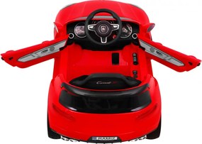 Ramiz Turbo-S batériové auto pre deti Červené SUV + diaľkové ovládanie
