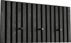 XXXLutz VEŠIAKOVÝ PANEL, sivá, čierna, 60/30/7 cm Xora - Vešiakové steny - 001234013006