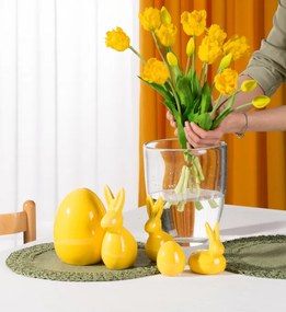 Veľkonočná dekorácia FIG 236 G žltá (2 ks)