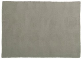 Sivobéžová deka s prímesou vlny 140x200 cm Ylva Dark Linen – Pappelina