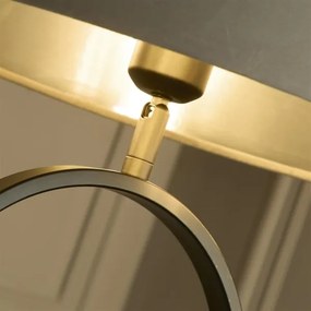 Searchlight EU95101TA - Stojacia lampa MODISH 1xE27/60W/230V krémová