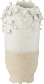 Keramická váza s kvetmi sasanky Anemone - Ø23*46 cm