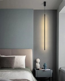 Toolight Toolight, LED stropné svietidlo 100cm 13W 4000K APP1413-C, čierna matná, OSW-00964
