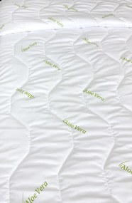 Detský letný set Aloe Vera Green – paplón a vankúš do postieľky Veľkosť: 90x130/45x65 cm
