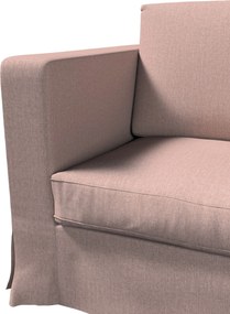 Poťah na sedačku Karlanda  (pre 3 osoby,nerozkladacia,dlhý) farba produktu ružová látka zapletaná