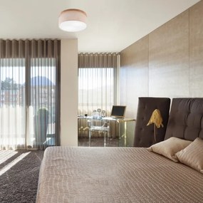 Brilagi - LED Stropné svietidlo BELLADONNA 2xE27/15W/230V pr. 40 cm béžová/dub