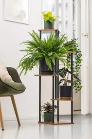 Stojan na kvety PALACE čierny