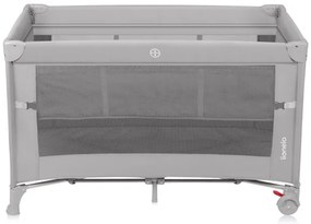 Lionelo - cestovná postieľka 3 v 1 ELLEN, betónovo sivá