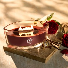 WoodWick Vonná sviečka loď Rouge Oud, 453 g