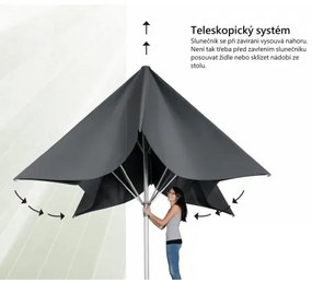 Doppler TELESTAR 5 m - veľký profi slnečník : Barvy slunečníků - 827