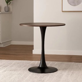 Jedálenský stôl AVENBERG ORBIS Ø80 hnedý