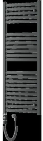 Mexen Helios elektrický radiátor 1200 x 500 mm, 600 W, antracit - W103-1200-500-2600-66