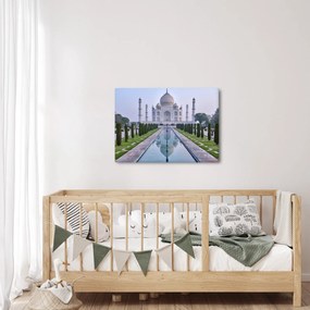 Obraz - Taj Mahal za východu slnka (70x50 cm)