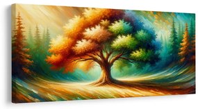 Obraz farebný strom života v prírode