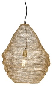 Orientálne závesné svietidlo zlaté 45 cm - Nidum L