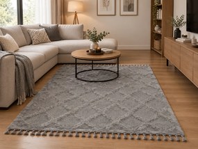 Koberec Berber 6844 SZARY HAVANA rozmery koberec: 160x230 cm